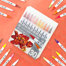 ZIG クリーンカラーリアルブラッシュ 30色セットC (RB-6000AT/30VC)