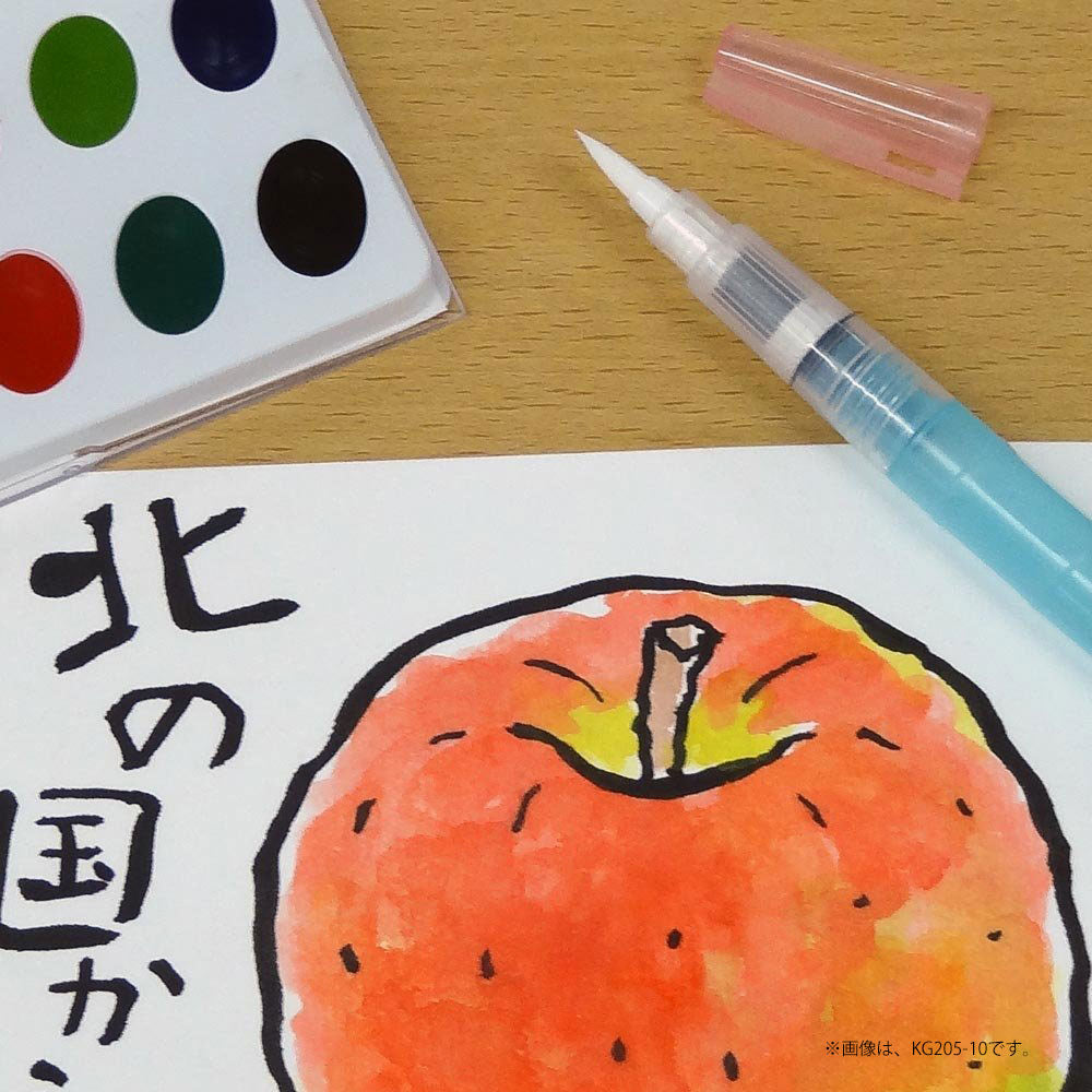 Kuretake Fude Water Brush Pen Large Cello Pack (KG205-30)