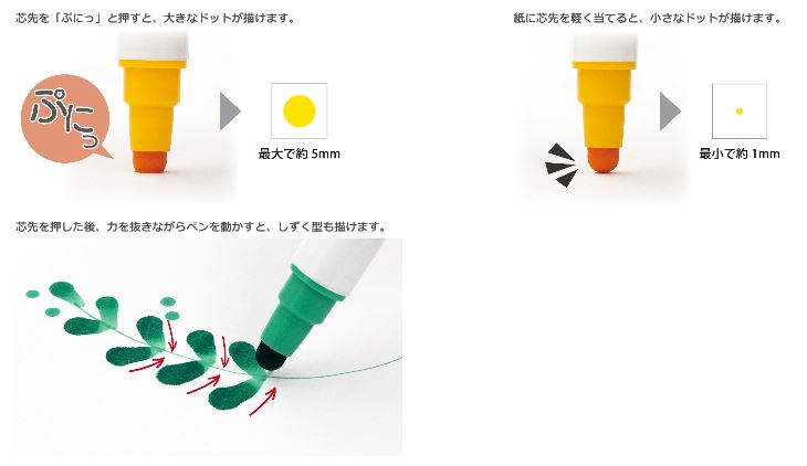 ZIG CLEAN COLOR DOT 12-Color Set (TC-6100/12V)