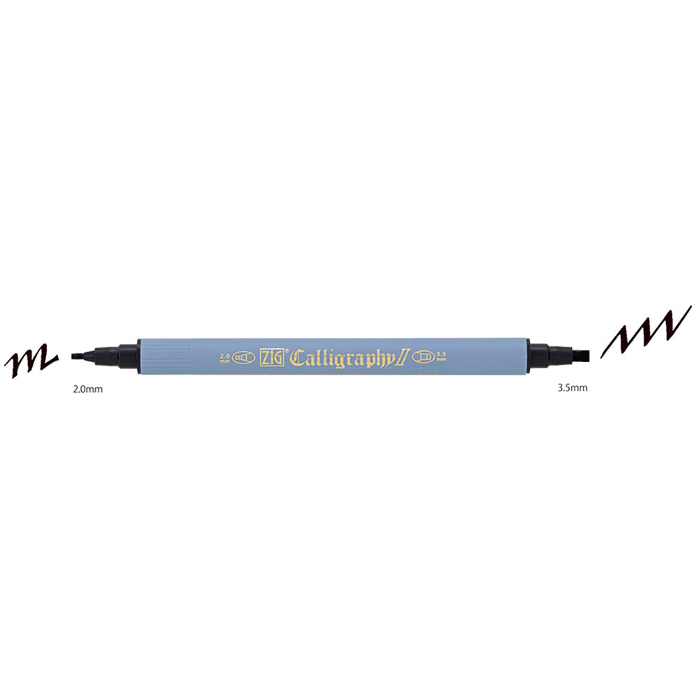 ZIG Calligraphy II 12 Color Set (TC-3100/12V)