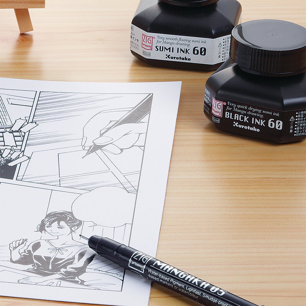 ZIG Cartoonist SUMI INK 60 CNCE103-6