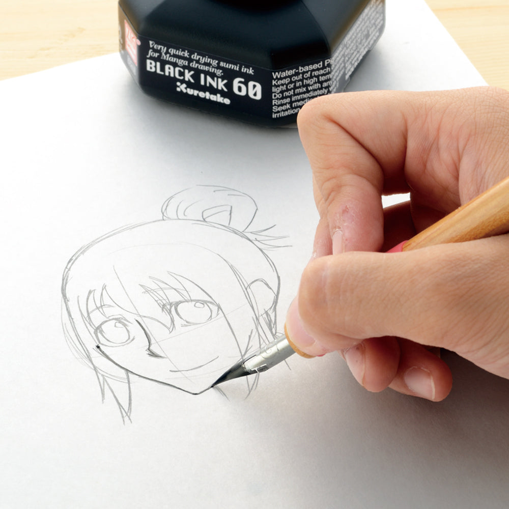 ZIG Cartoonist BLACK INK 60 (CNCE104-6)