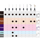 ZIG Cartoonist MANGAKA FLEXIBLE FINE ブラック (CNMF-010)