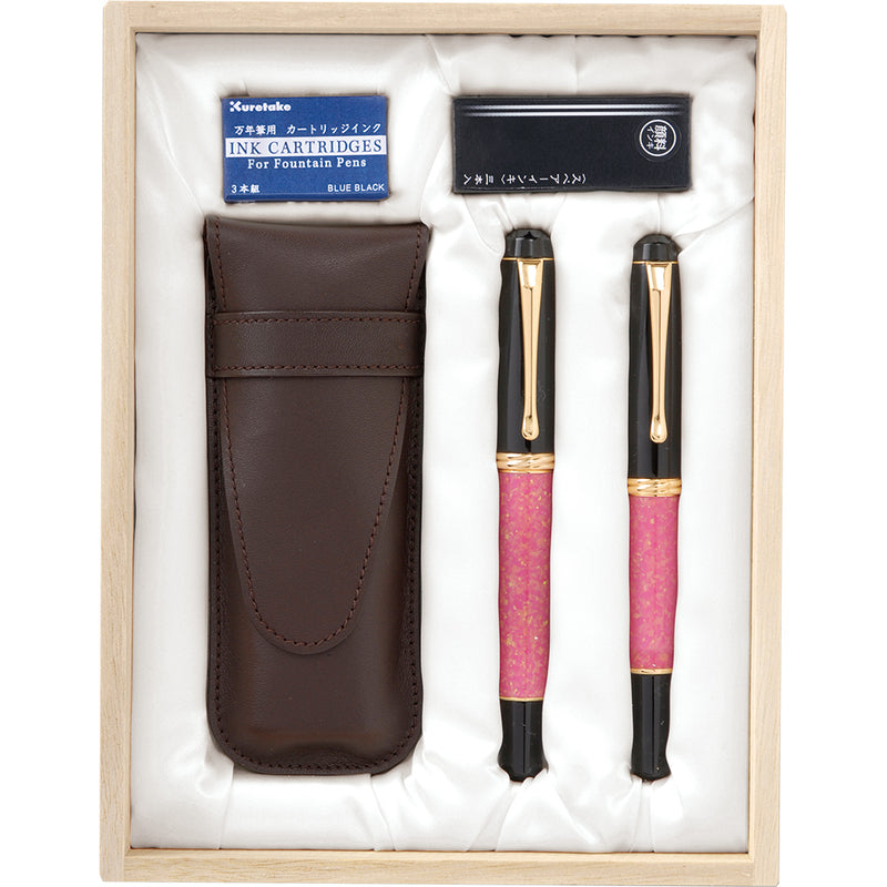 【ラスト１点】くれ竹 夢銀河 京都オパールセット 撫子 (DAL140-6)