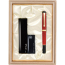 くれ竹万年毛筆 夢銀河 鹿角 古代日本茜染め (DAY140-25)