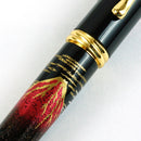 くれ竹万年毛筆 夢銀河 蒔絵物語 赤富士 (DAY140-29)