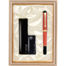 くれ竹万年毛筆 夢銀河 鹿角 古代染め 花水木色 (DAY140-39)