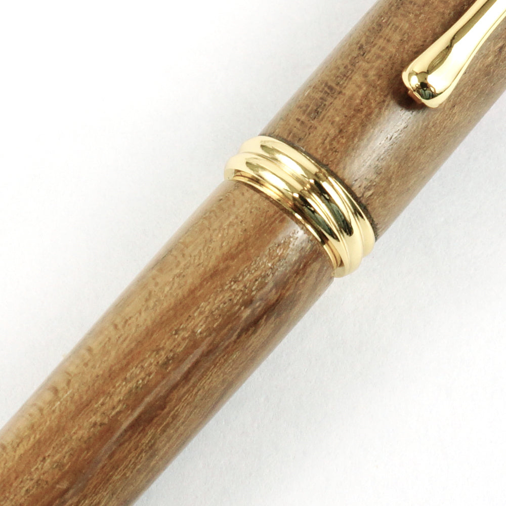 Kuretake Fountain Brush Pen Yume Ginza Natural Wood Tamaki Enju Medium (DAY140-47)