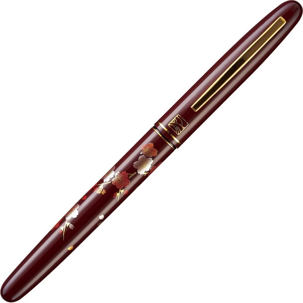Kuretake Fountain Brush Pen, Maki-e Story, Branching Cherry, Red (DU181-215)