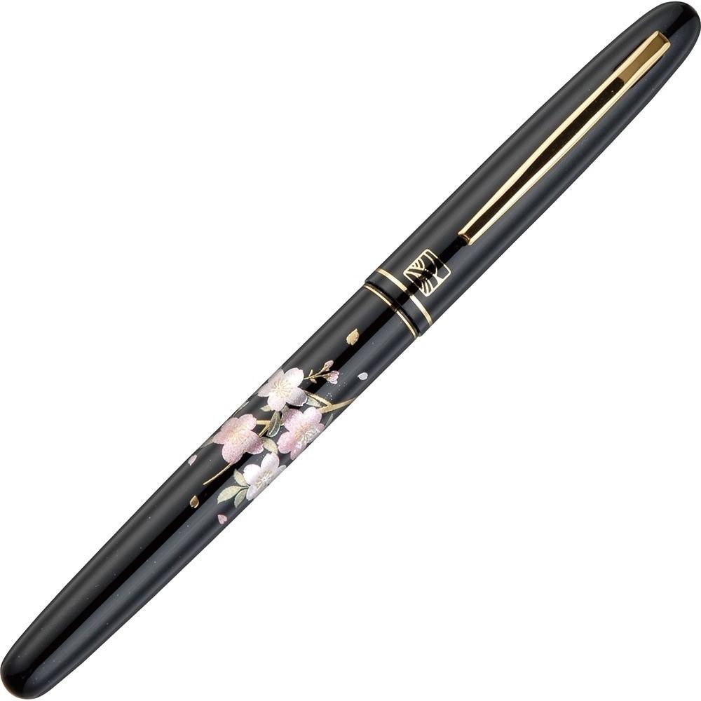 Kuretake Fountain Brush Pen Makie Monogatari Sakura Uta Black (DU184-015)