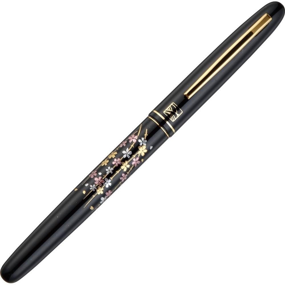 Kuretake Brush Pen, Makie Monogatari, Weeping Cherry Tree, Black (DU184-115)