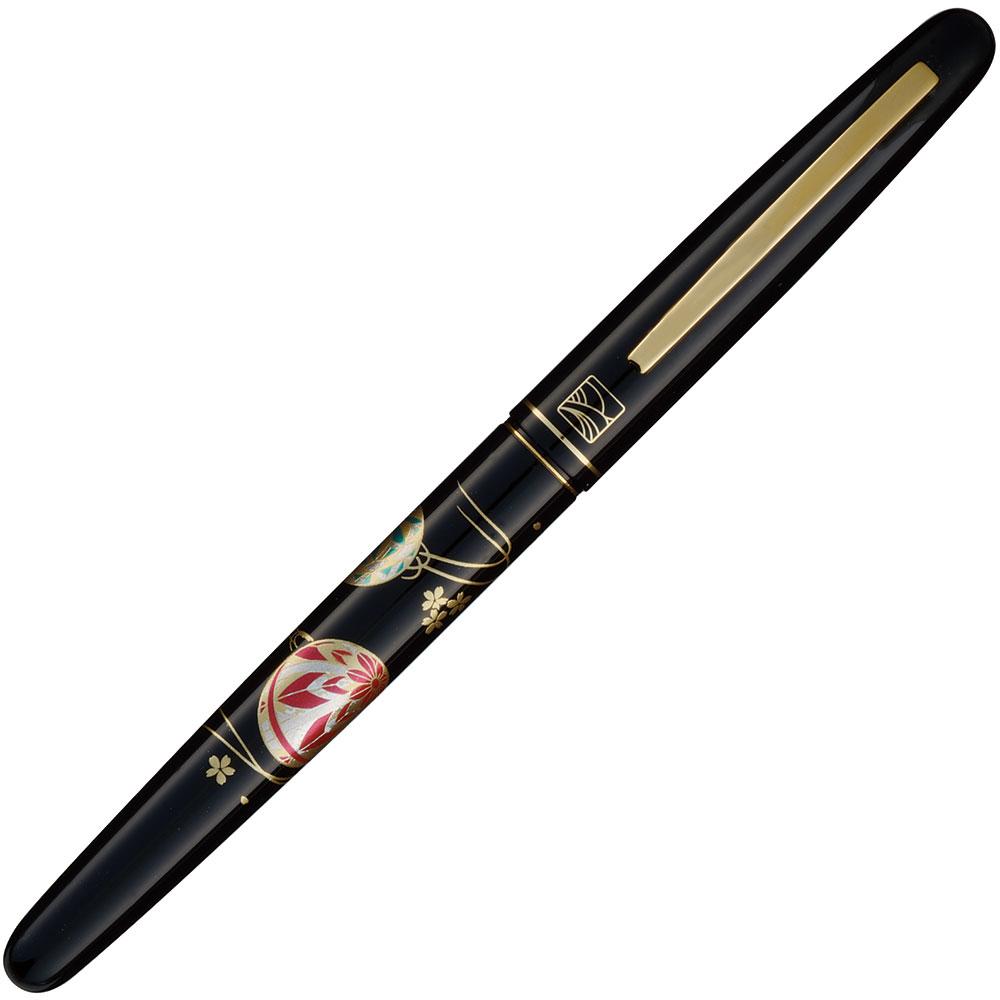 Kuretake Fountain Brush Pen, Maki-e Monogatari, Mariasobi, Black (DU185-415)