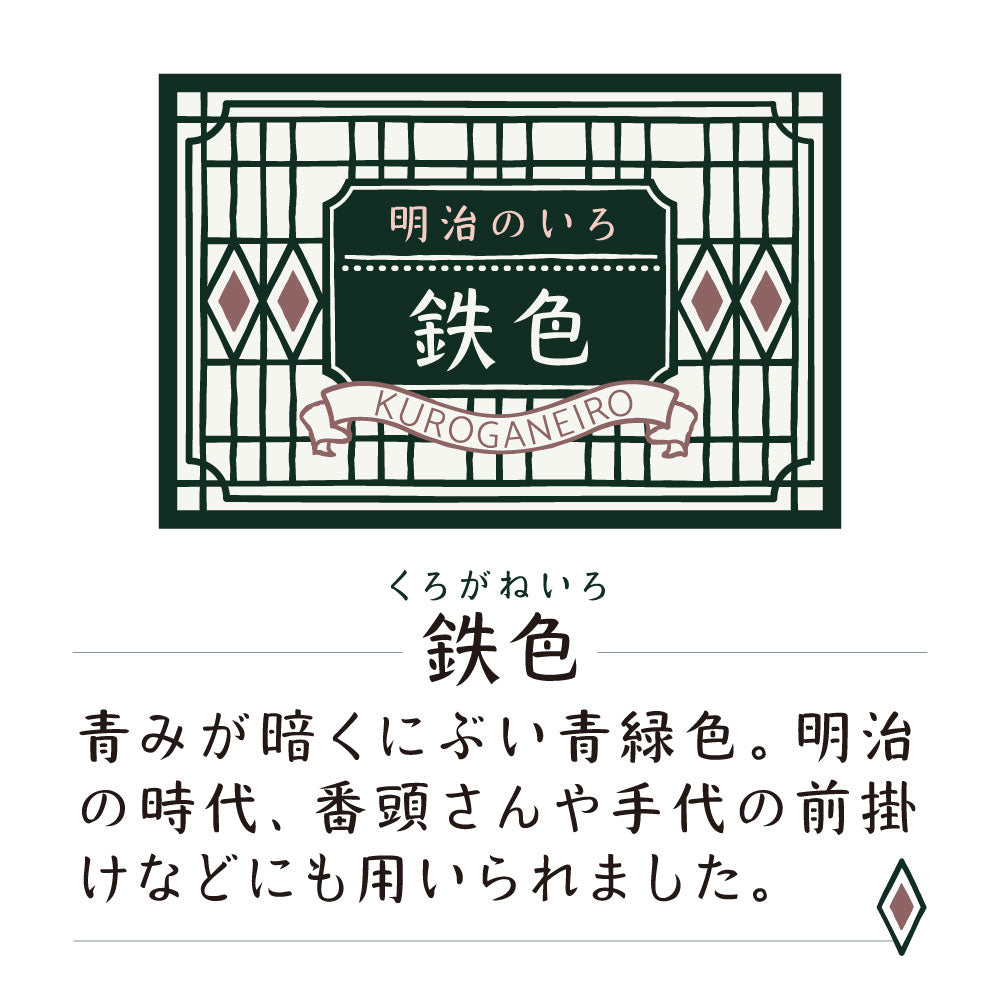 ink-café Meiji no Iro Iron Color (ECF160-534)