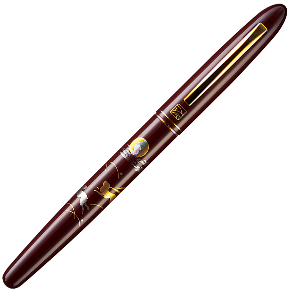 Kuretake Letter Pen Makie Monogatari - Rabbit, Deep Red (ER187-510)
