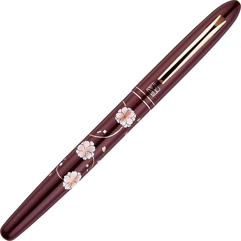 Kuretake Letter Pen Makie Monogatari Peony Cherry Blossom (Crimson) (ER187-710)