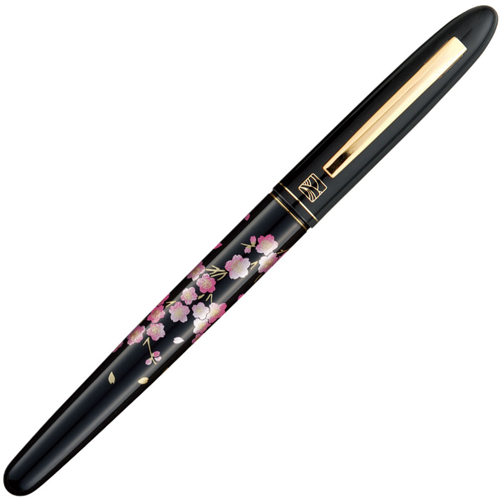 Kuretake Letter Pen Makie Monogatari Sakura Shunpu Black (ER191-310)