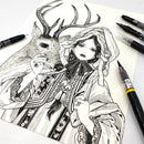 ZIG ILLUSTRATION BASIC SET2 筆ぺん 5V (IKTB-21/5V)