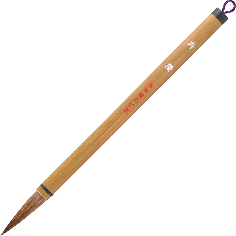 Thick Brush, Jukei, Size 4, Brown Hair (JC337-4)