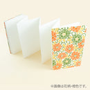 御朱印帳大判 花柄・水色 (LH10-12)