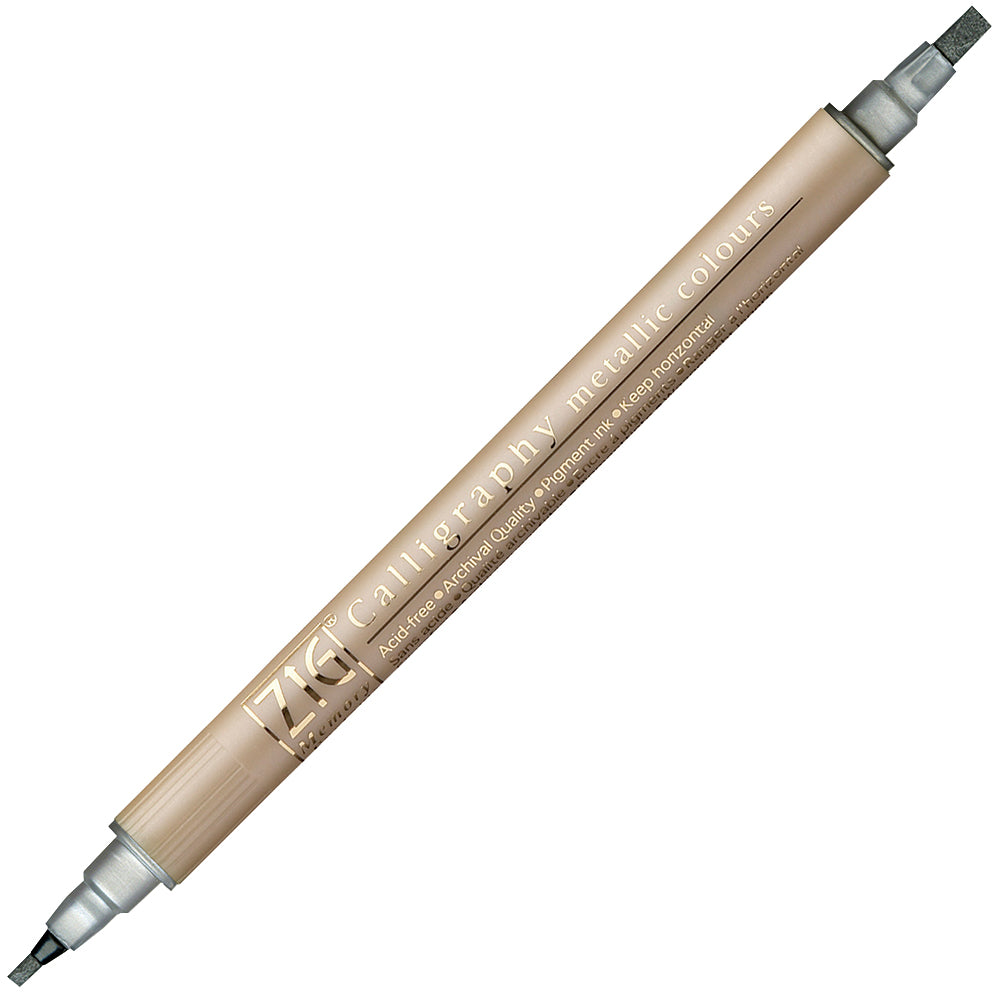 ZIG Memory System Calligraphy Metallic Colors Individual Markers (MS-8400)