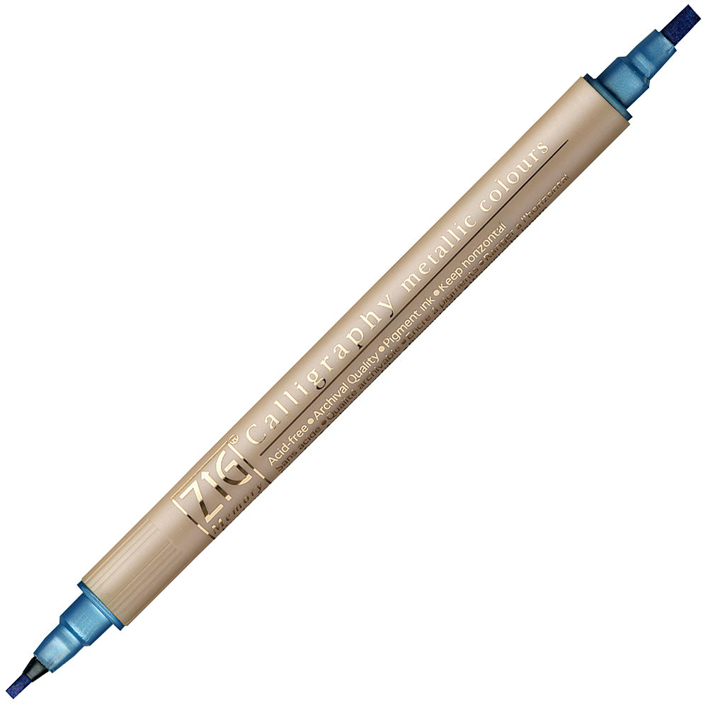 ZIG Memory System Calligraphy Metallic Colors Individual Markers (MS-8400)
