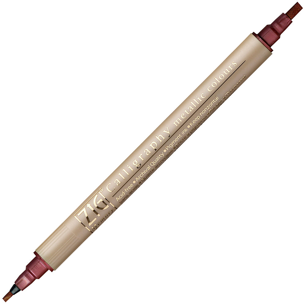 ZIG Memory System Calligraphy Metallic Colors Individual Markers (MS-8400)