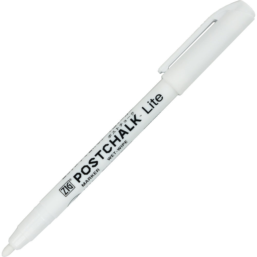 ZIG POSTCHALK MARKER WET-WIPE Lite White (POST-980A-000S)