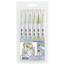 ZIG クリーンカラーリアルブラッシュ ペールカラーⅡ･6色セット (RB-6000AT/6VH)