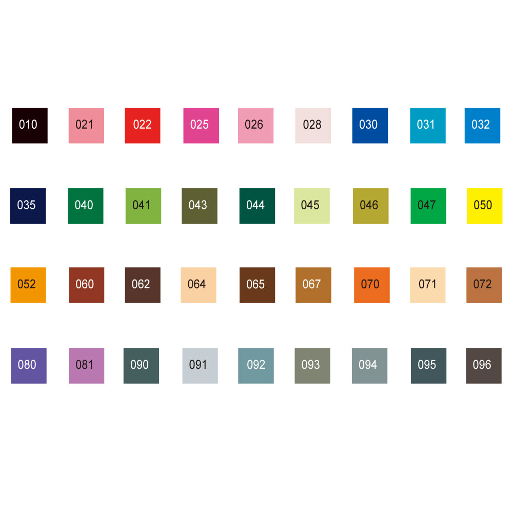 ZIG CLEAN COLOR Real Brush 36-Color Set (RB-6000AT/36V)