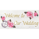 HANDMADE STICKER Ｋ TITLE WEDDING ROSE (SBST501-1)