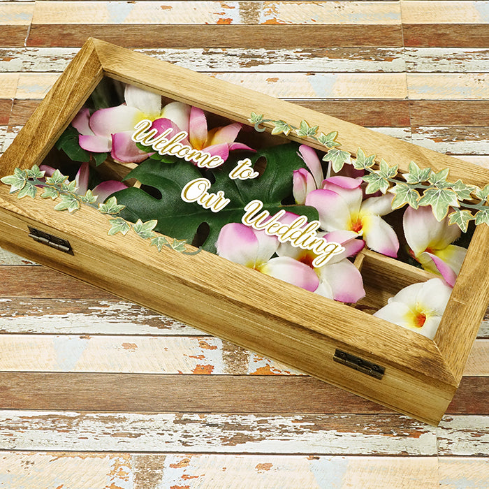 HANDMADE STICKER K TITLE WEDDING IVY (SBST501-2)