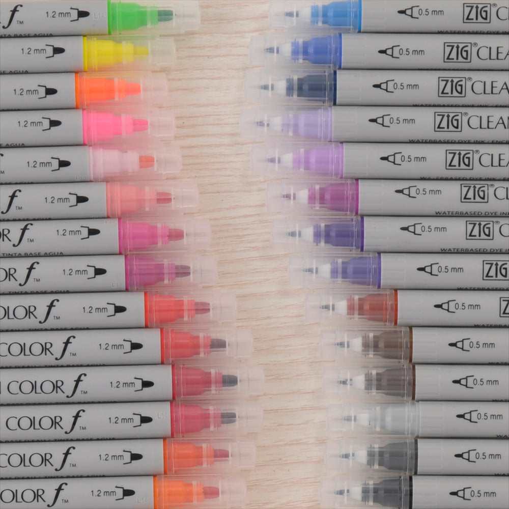 [Limited Stock] ZIG Clean Color f 36 Color Set (TCS-6000T/36V)