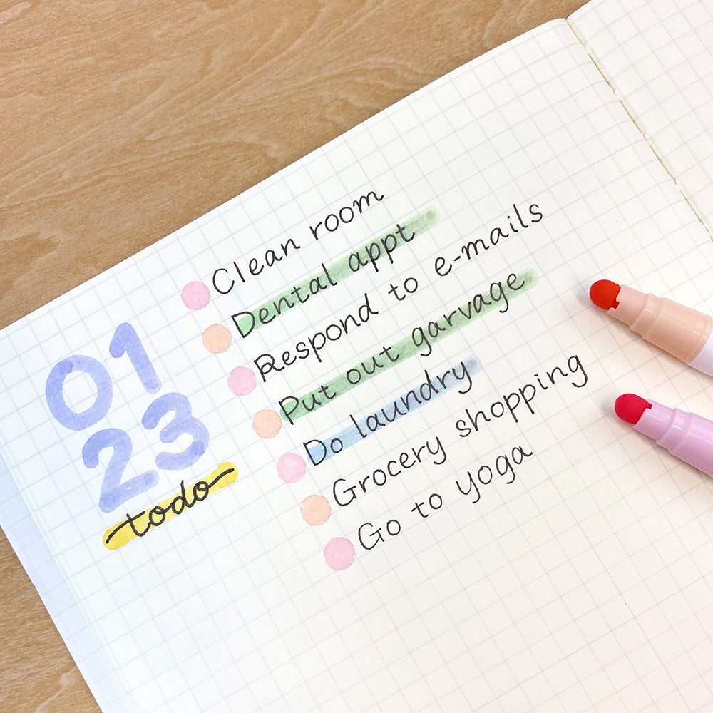 ZIG CLEAN COLOR DOT Single Mild Color Set (TCSD-6100/6V)