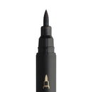 くれ竹　油性筆ぺん　軟筆/硬筆ツイン 黒 (TSA-010S)