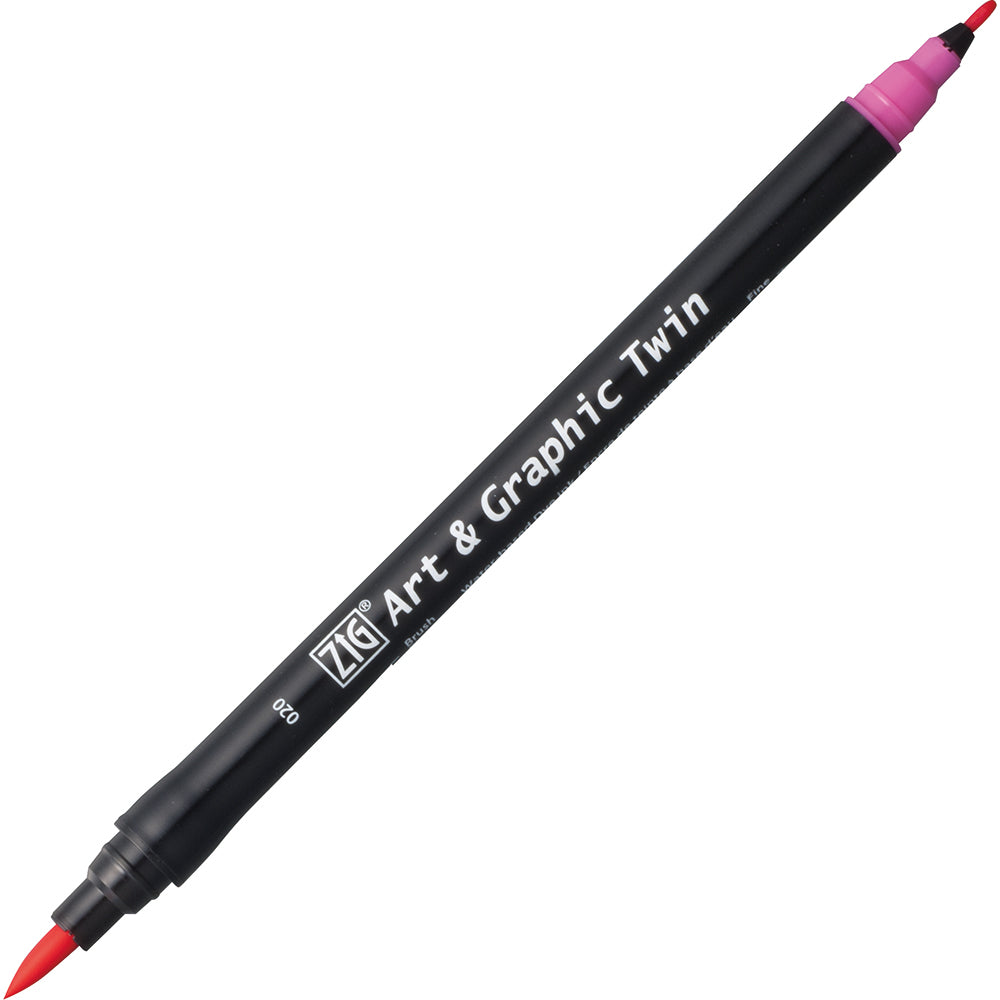 ZIG Art & Graphic Twin BASIC 12 Color Set (TUT-80/12VBA)