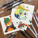 ZIG クリーンカラーリアルブラッシュ 12色セット (RB-6000AT/12VA)