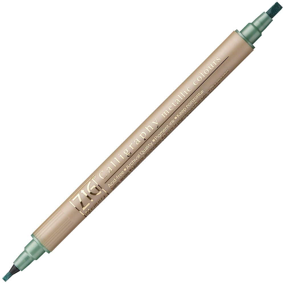 ZIG Memory System Calligraphy Metallic Colors Individual Markers (MS-8400)