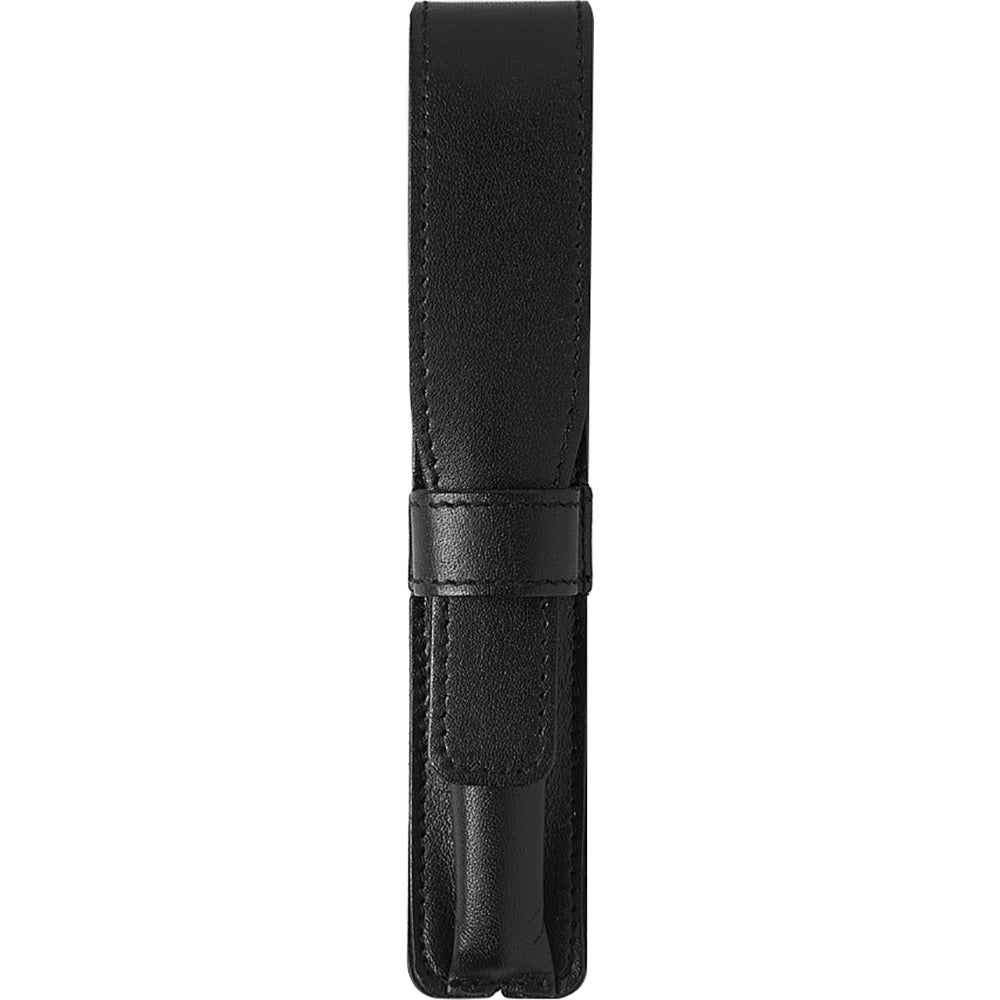 Kuretake Fountain Brush Pen Dedicated Leather Pen Case Black (FAQ148-999)