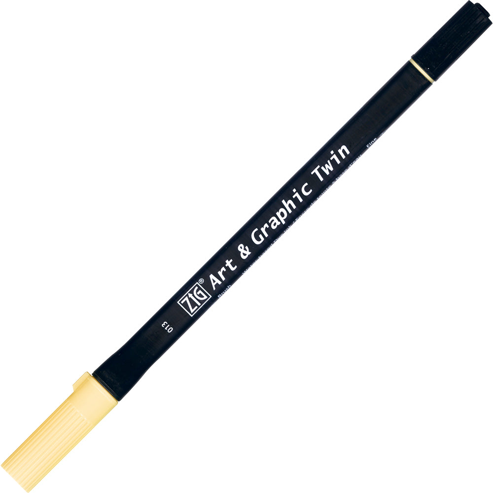 ZIG Art & Graphic Twin PALE 12 Color Set (TUT-80/12VPA)